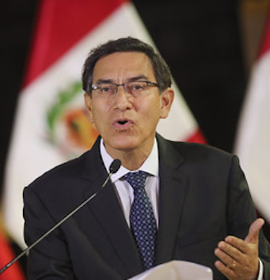 Peruvian President Vizcarra